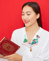 A Japanese Adventure Story Book Necklace