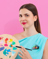 A Sunday on La Grande Jatte Brooch