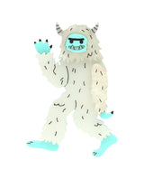 A Very Yeti Christmas Brooch