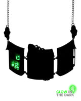 A Witchy Shopping Spree Necklace -Glow In The Dark-