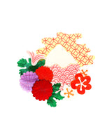 Abstract Floral and Pattern Brooch