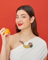 Abundance and Wealth in the Cornucopia Necklace