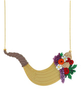 Abundance and Wealth in the Cornucopia Necklace