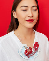 Akkorokamui Octopus Japanese Folklore Necklace