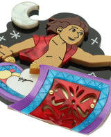 Aladdin’s Magic Carpet Ride Brooch
