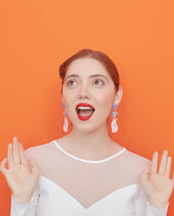 Alien Space Cats Earrings