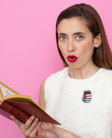 All my Reading Books! Brooch