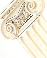 Ancient Column Ruins Brooch