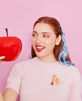 Applejack with Lucky Horseshoe Brooch