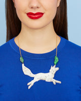 Arctic Fox Necklace