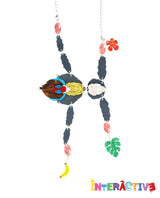 Babooning Around Mannequin Necklace -Interactive-