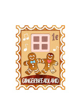 Baked in Gingerbreadland Stamp Brooch