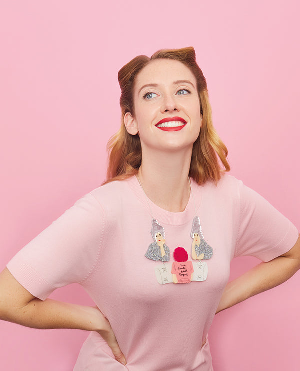 Beauty School Dropout Statement Necklace
