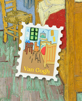 Bedroom in Arles Stamp Brooch