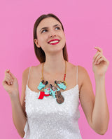Big Band Jazz Style Statement Necklace