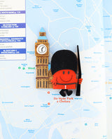 Big Ben and Mr. Strong Brooch