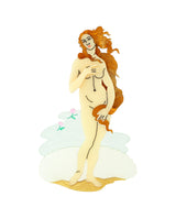 Birth of Venus “Nascita di Venere” Brooch