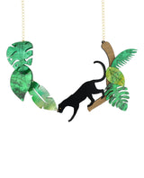 Black Panther on the Prowl Necklace