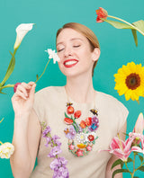 Blooming Beauty Statement Necklace