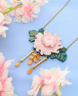 Blooming Chrysanthemums Necklace