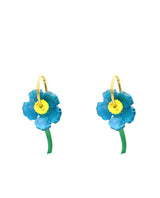 Blue Bloom Earrings