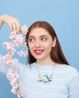 Blue Tit in the Spring Necklace