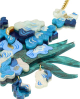 Blue Irises and their Beauty Necklace