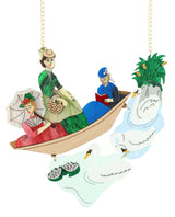 Boat Outing On The Lake Necklace