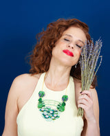 Bridge over the Water Lilies Necklace