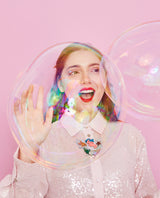 Bubbly Sea Pony Necklace