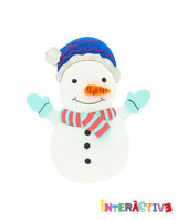 Build a Snowman! Brooch -Interactive-