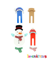 Build a Snowman! Brooch -Interactive-