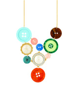 Buttons, Buttons, Buttons Necklace