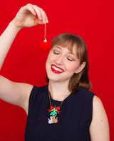 Cats in love necklace