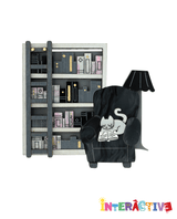 Cat’s Reading Hours Brooch -Interactive-