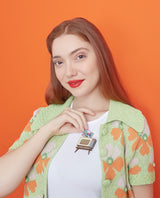 Change The TV Channel Brooch -Interactive-