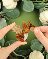 Cheeky Squirrel Nutkin Brooch