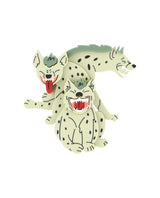 Cheeky Hyena Giggle Brooch