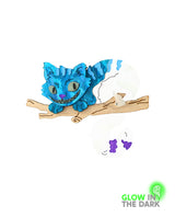 Cheshire Cat Brooch -Glow in the Dark-