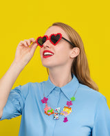 Chilling at Bikini Bottom’s Goo Lagoon Necklace