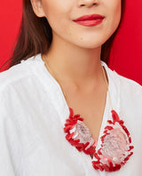 Chrysanthemum Kiku Flower Necklace