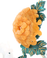 Chrysanthemums in the Gardens Statement Necklace