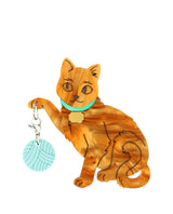 Chubby Cat Custom Brooch
