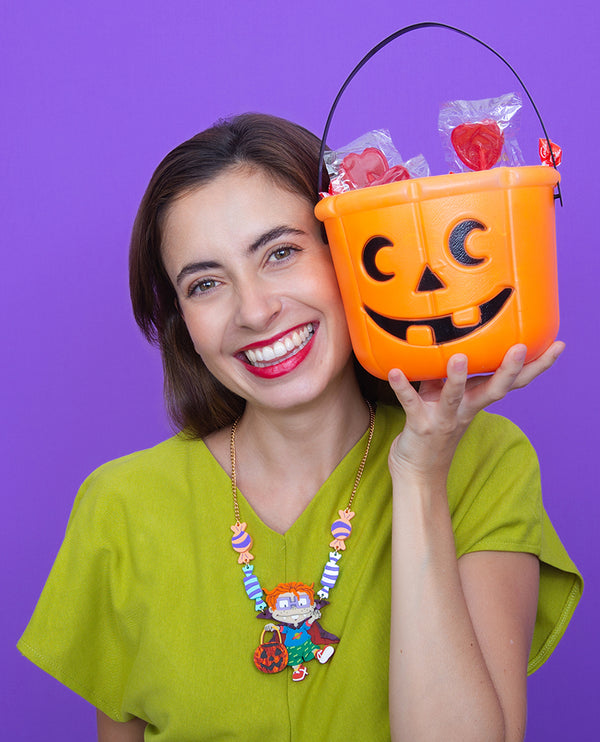 Chuckie Trick or Treat Necklace