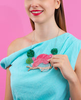Clementine the Chameleon 10th anniversary Necklace -Interactive-