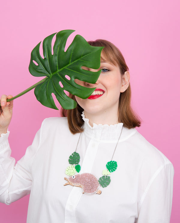 Clementine the Chameleon Necklace -Interactive-