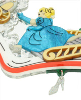 Clock Strikes Midnight Cinderella Necklace