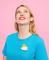 Cloud in Ponyland Brooch -Interactive-