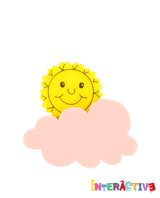 Cloud in Ponyland Brooch -Interactive-