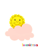 Cloud in Ponyland Brooch -Interactive-